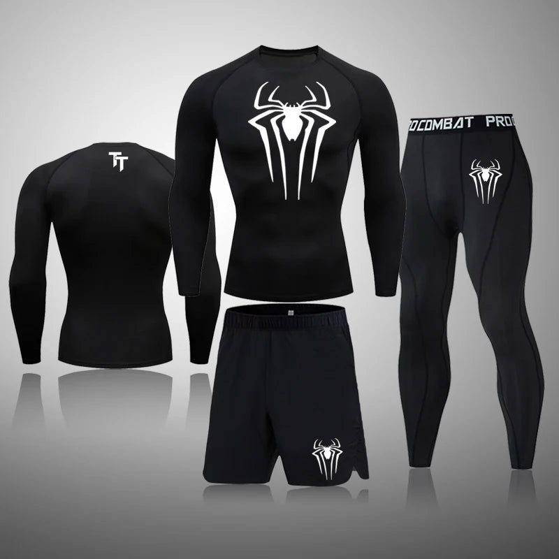 Spider Compression Shirt Longsleeve